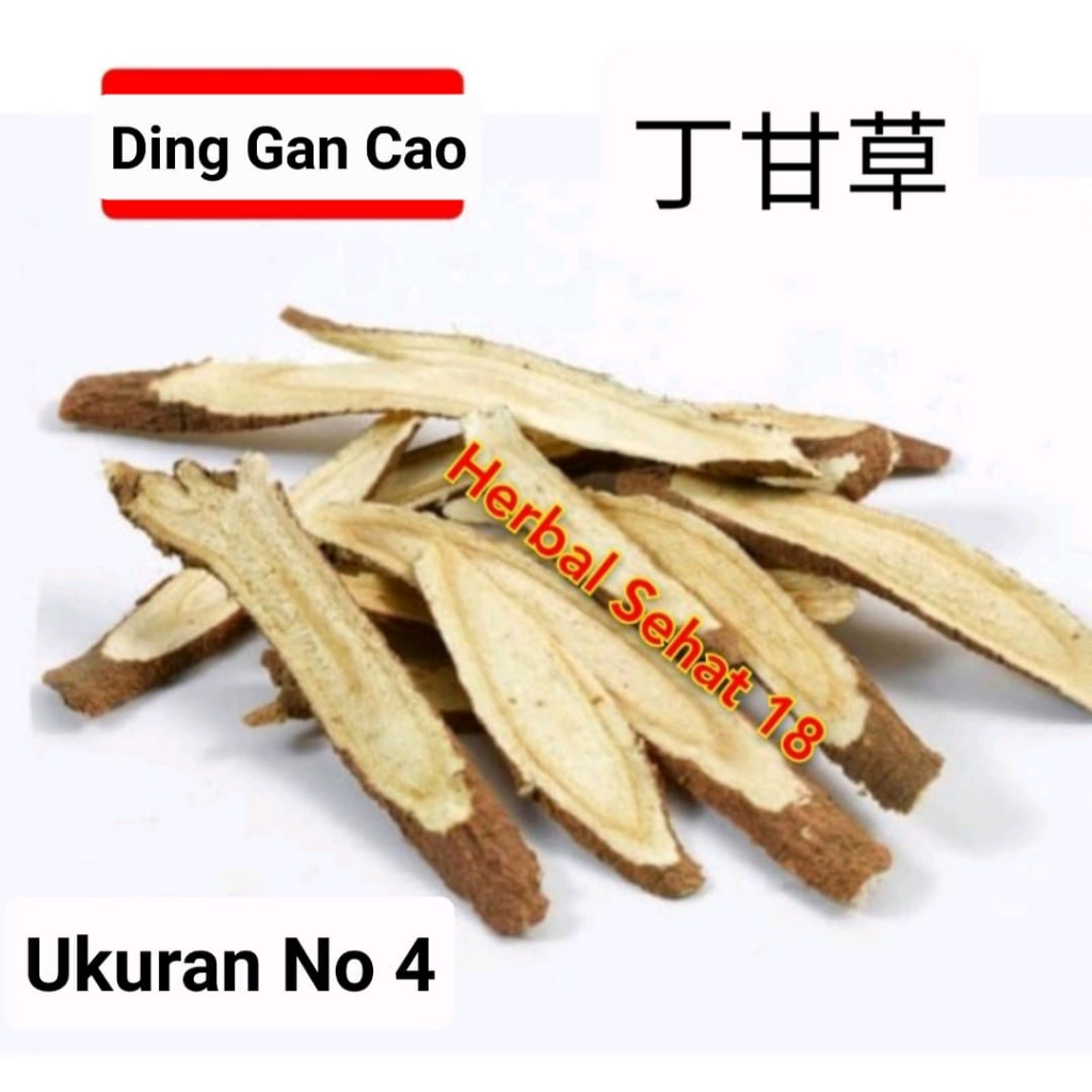 

Kam Cho Gan Cao Akar Manis 300gram Licorice Root Grade C Ukuran Kecil