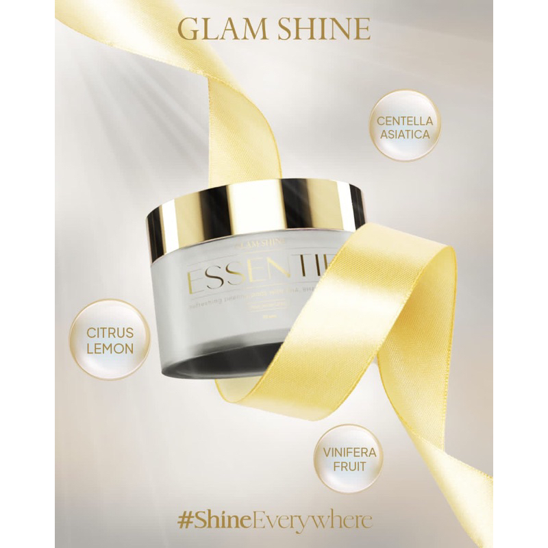 【Official Agent】GLAMSHINE SKINCARE Essentie Peeling Pad With AHA BHA PHA Exquisite Cleansing Balm Peeling Pad Krim Pembersih Kulit Wajah Bebas Kotoran Kering Anti Sebum Makeup Waterproof Kosmetik Wajah Viral BPOM
