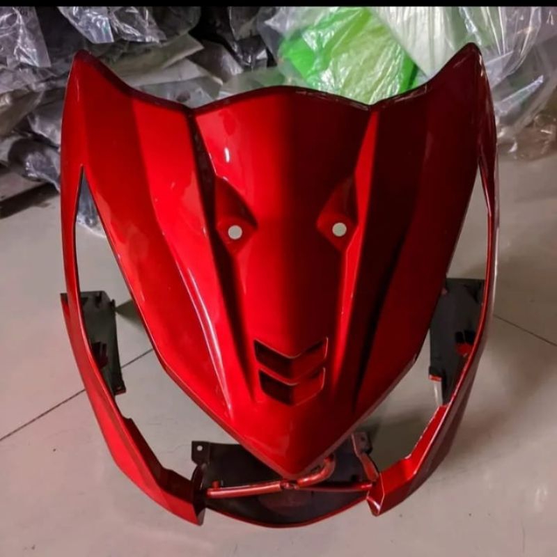 Tameng body depan beat f1 2013 2014 2015 merah putih hitam