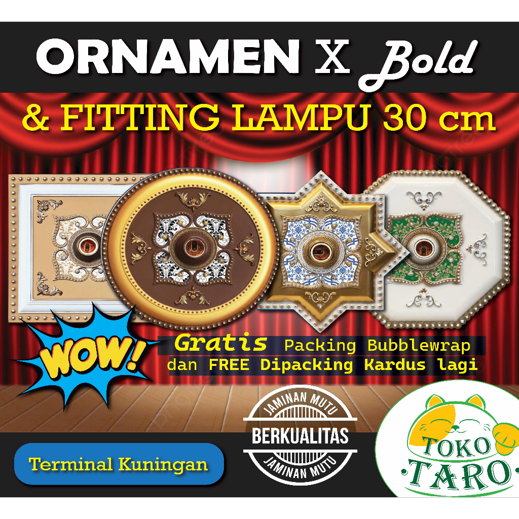 VICON FITTING LAMPU // VICON FITTING LAMPU ORNAMEN // VICON FITTING LAMPU HIAS // FITING LAMPU AKSES