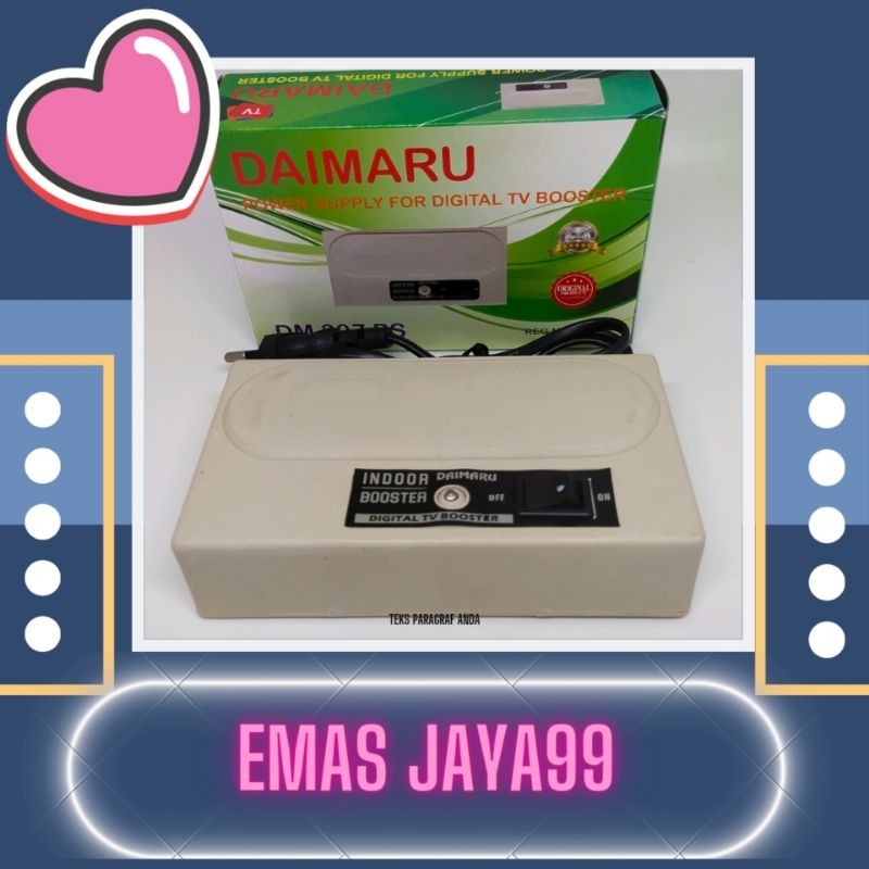 BOSTER ANTENA TV BAWAH DAIMARU / POWER SUPPLY BOSTER ANTENA TV DAIMARU