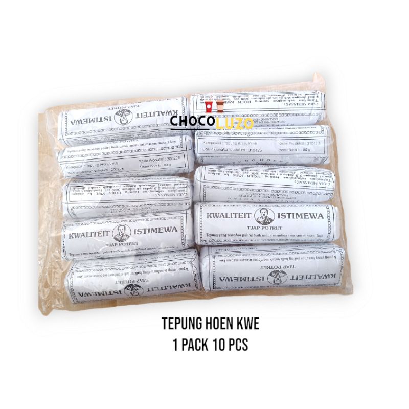 

1 Pack Tepung Hungkuwe Hoen Kwe (10 pcs)