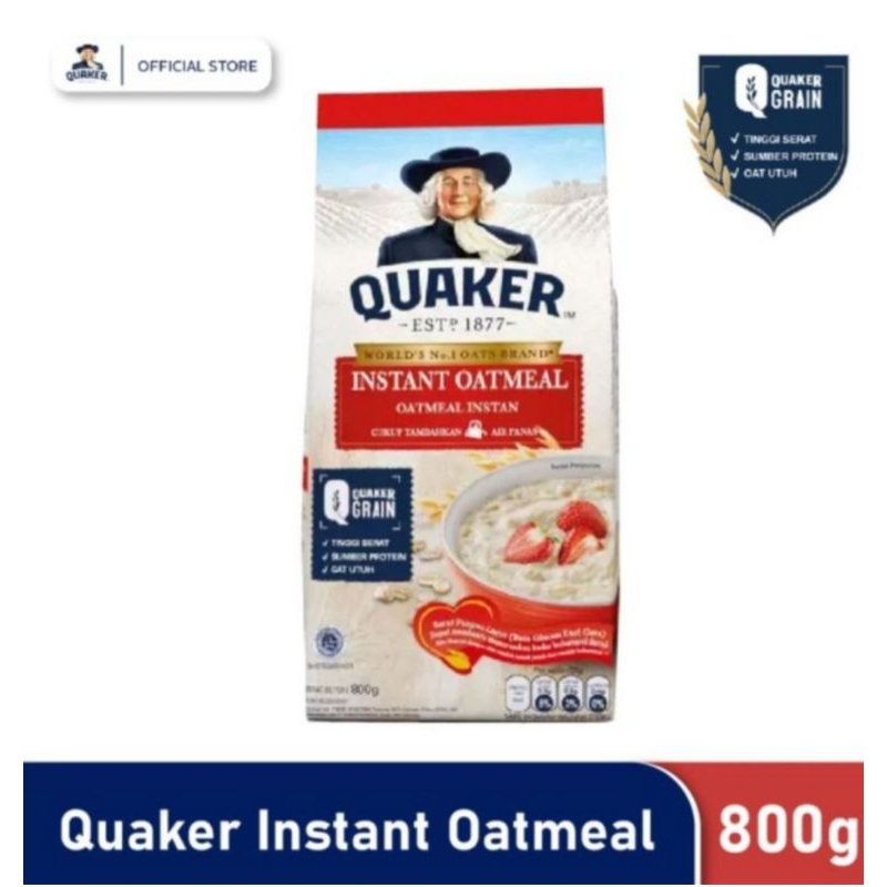 

Quaker Instant Oatmeal 800 gr
