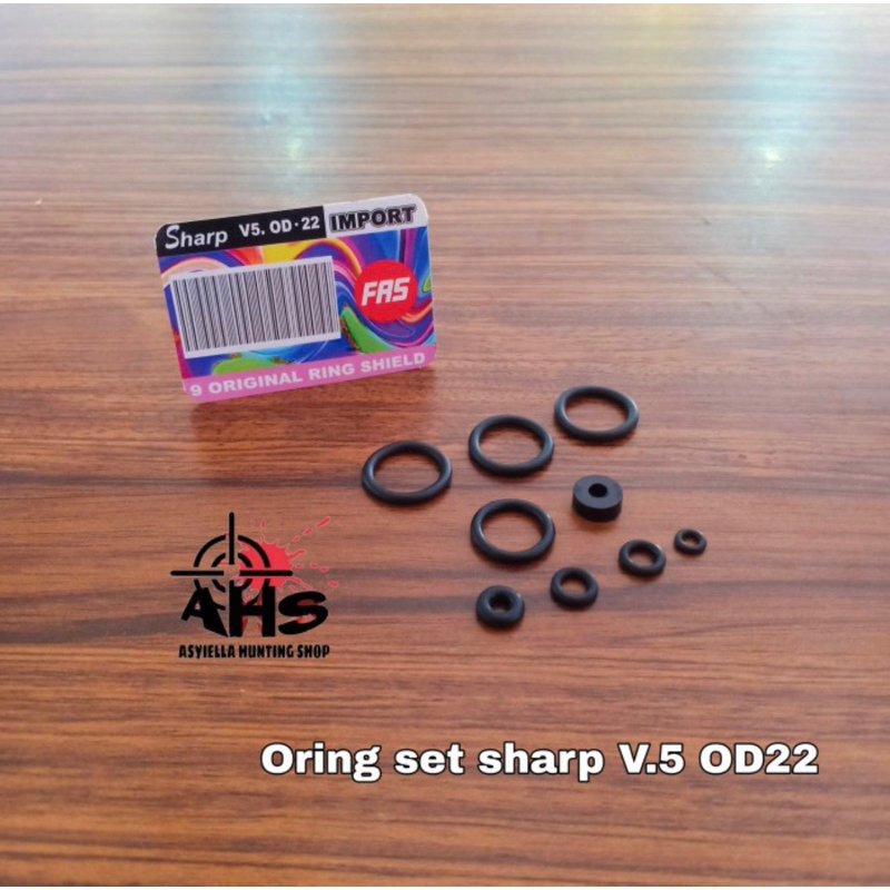 Oring set v5 - Sil set v5 od 22 - Seal set - Oring - Sil