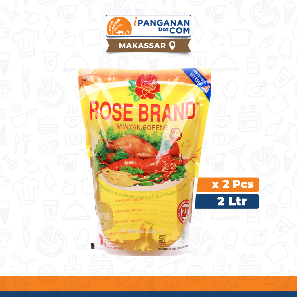 

Minyak Goreng Rose Brand 2 L x 2 Pack [Harga Sudah Termasuk Ongkir] - MKS