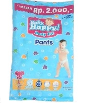 Pampers Baby Happy Sachet  M L XL