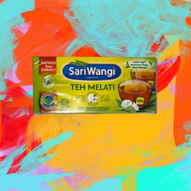 Sariwangi Teh Melati 25pcs Teh Celup Kotak Sariwangi.