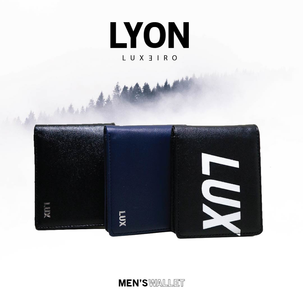 Dompet Kulit Lipat Pria Cowok - Lyon