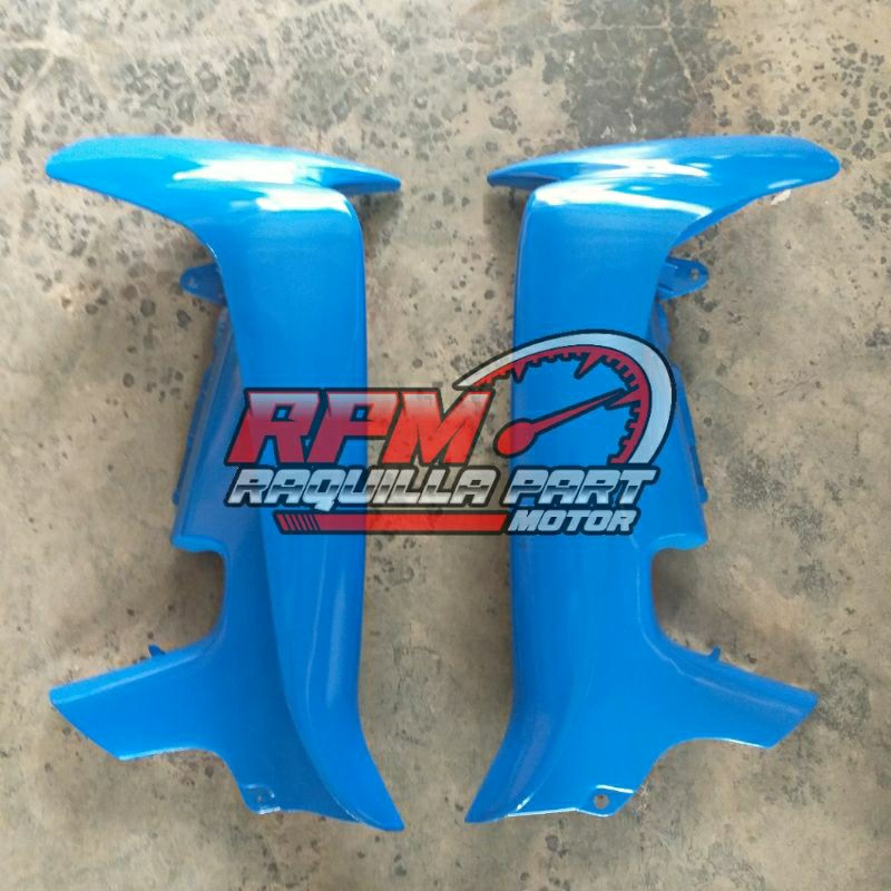 Sayap Luar Suzuki Smash Lama 110.Dek Sayap Luar Legsield Leksil Luar Smash Lama Old Warna Biru