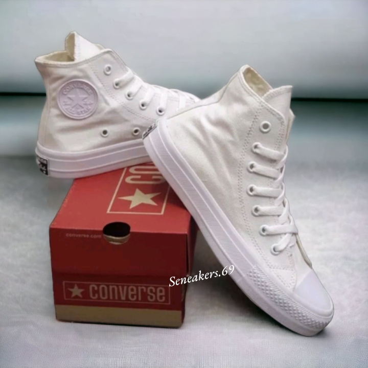 SEPATU 70S PREMIUM CHUCK TAYLOR CONVERSE ALLSTAR BNIB EGRET FREE BOK TALI DAN PAPERBAG