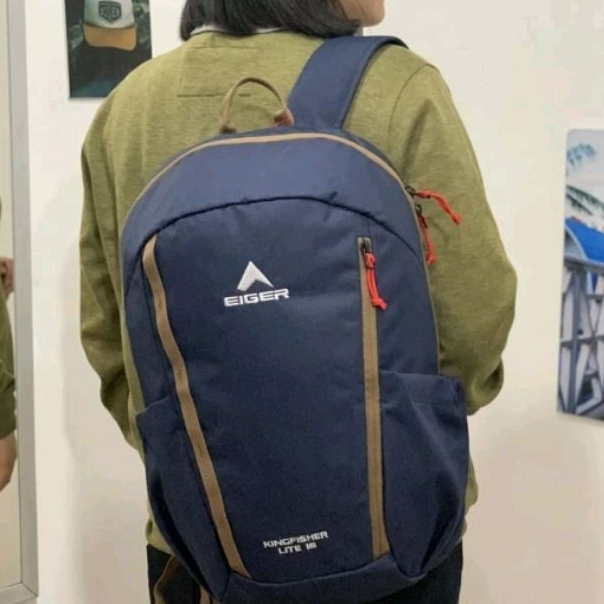 EIGER1989 TAS RANSEL ORIGINAL KINGFISHER 18L BACKPACK.