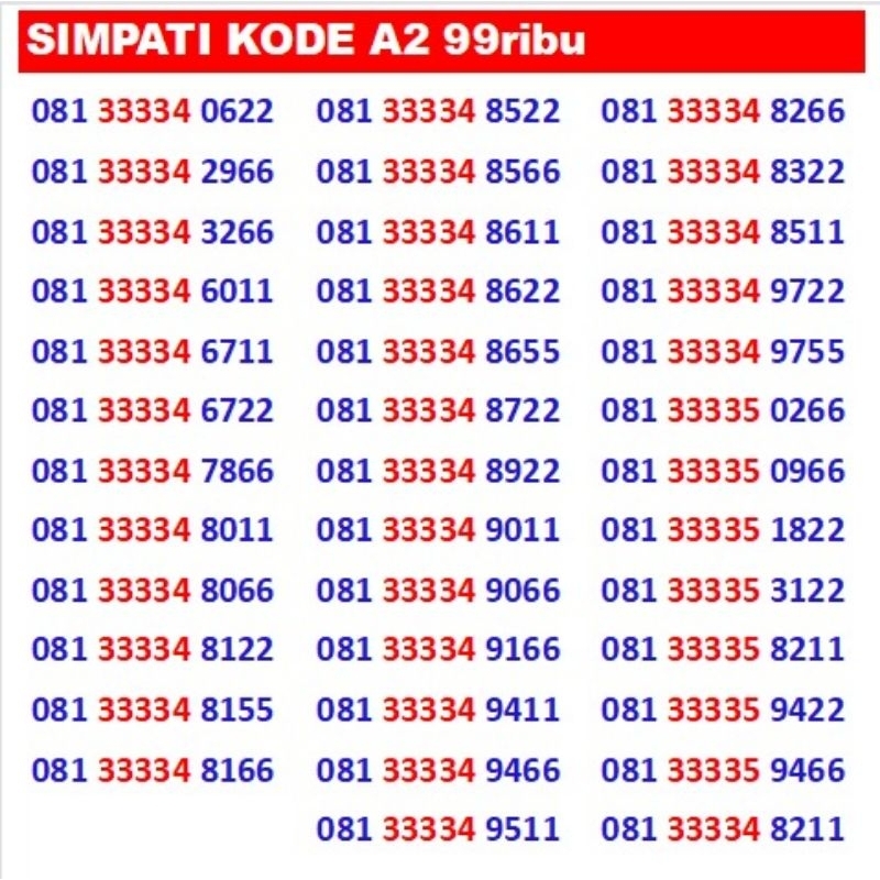 kartu simpati murah