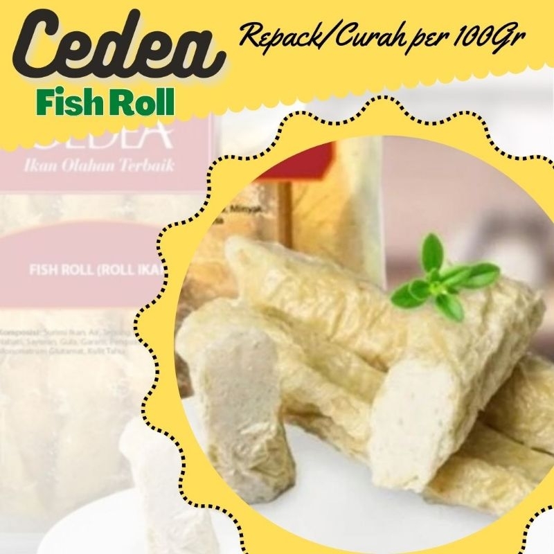 

Cedea Fish Roll Repack/Curah100Gr Roll Ikan Premium Enak Murah