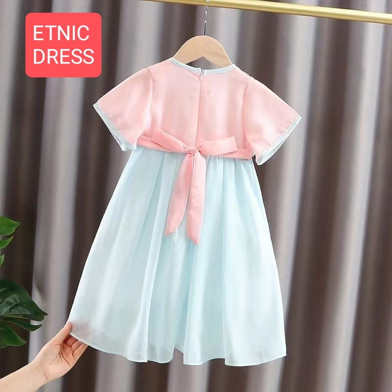 BAJUKIDDIE ETNIC DRESS BAJU SILAT ANAK CEWEK HANBOK PAKAIAN ADAT UN DAY CHINA KOREA