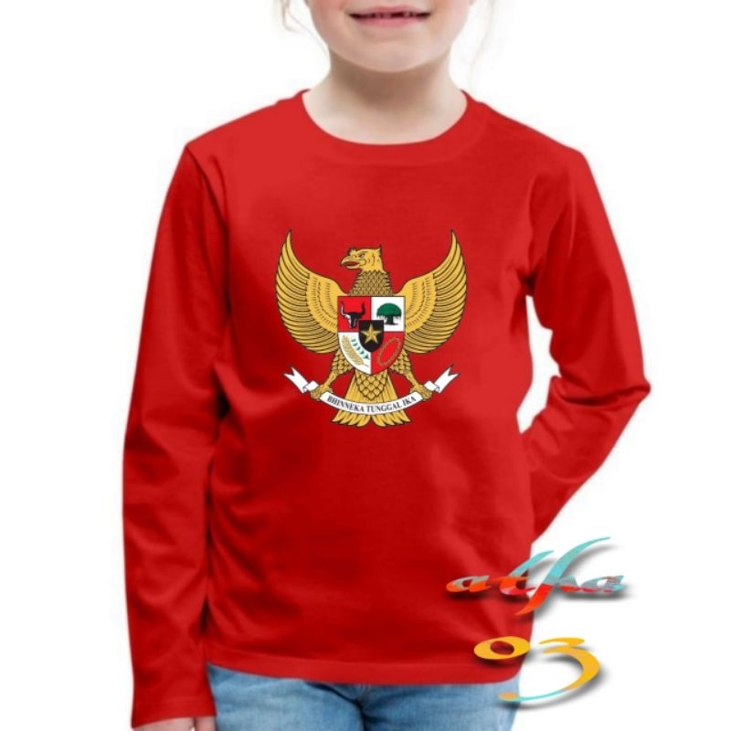 Kaos anak perempuan Atasan anak karakter GARUDA