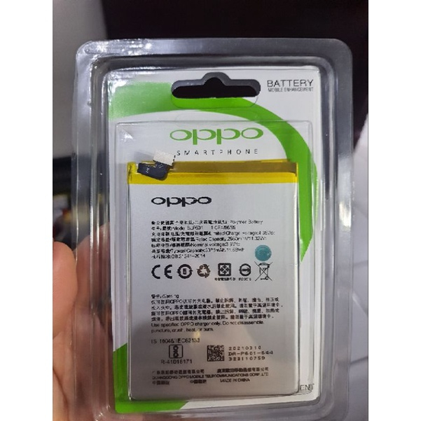 Baterai Oppo F1S BLP601 / A59 / A53 100% Baterai Batre Hp Battery