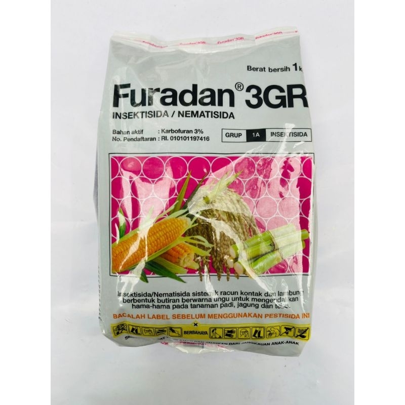 Intektisida Nematisida Furadan 3GR ISI 1KG