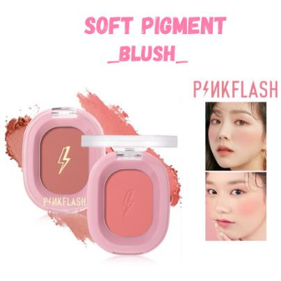 ^ KYRA ^ Pinkflash Blush On Soft Pigmented Natural Matte Shimmer Cheek Make Up