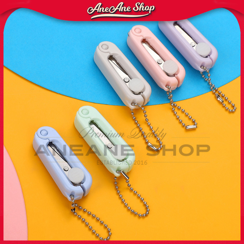 Gunting Lipat Mini Dengan Gantungan