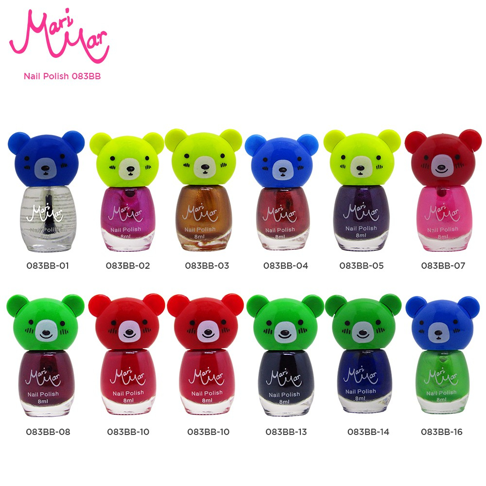MARIMAR NAIL POLISH SHADES 083 BB (Harga Per Box isi 12)