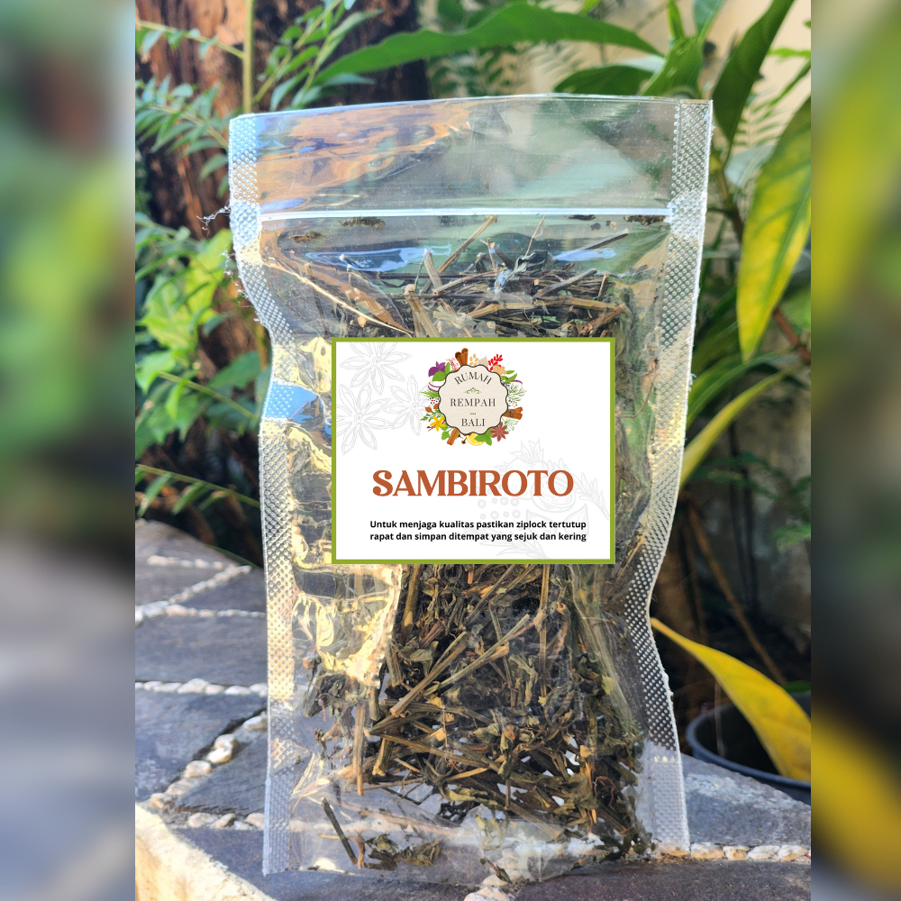 

Daun Sambiloto / Sambiroto Kering