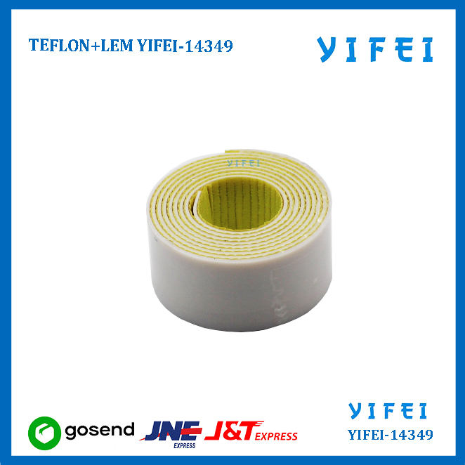 TEFLON STRIP SEPATU MESIN JAHIT TEFLON+LEM /YIFEI-14349