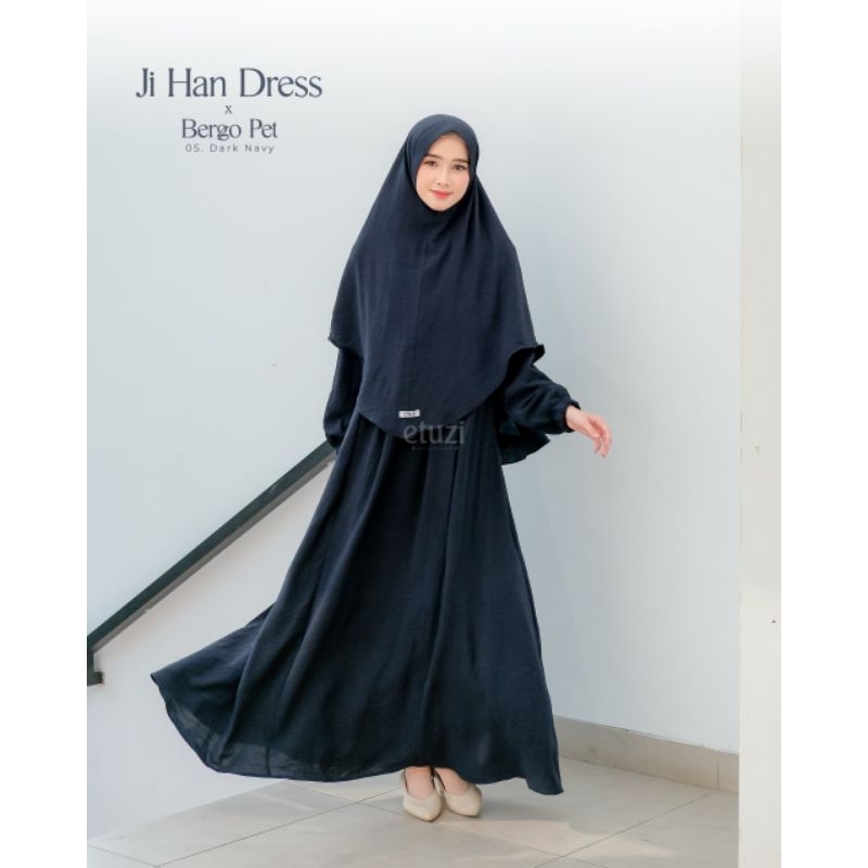 Gamis Crincle  Airflow Ji Han Dress By Etuzi