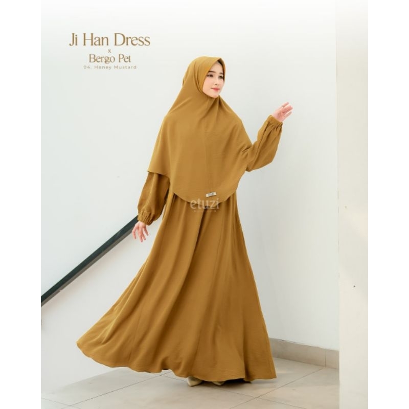 Gamis Crincle  Airflow Ji Han Dress By Etuzi