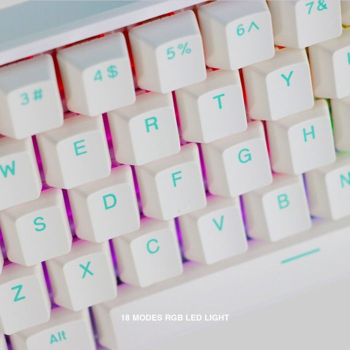 Keyboard gaming rexus bluetooth wired wireless 2.4ghz 3in1 mechanical 68 keys 65% tkl rgb daiva rx-d68sf MAX d68-sf d-68sf