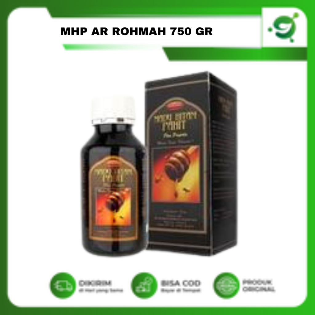 

Madu Hitam Pahit MHP Ar-Rohmah 750 Gr
