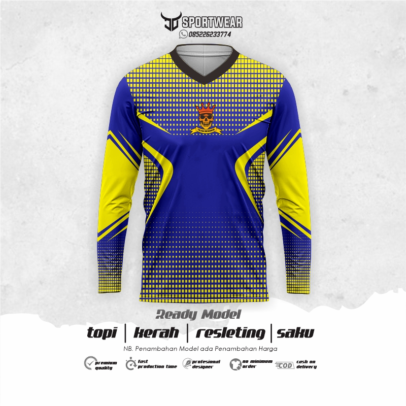 jersey full printing terbaru / jersey murah / jersey gaming / jersey merpati / jersey kuning / kaos 