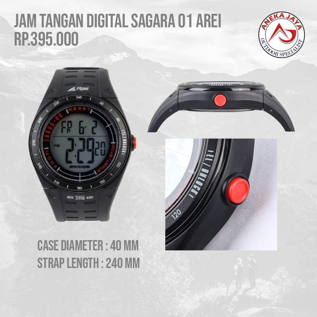 JAM TANGAN DIGITAL AREI SAGARA 01