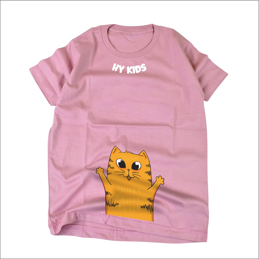 [Bayar di tempat] Kaos Anak Distro Brand Premium / Kaos Anak usia 1-12 tahun Distro