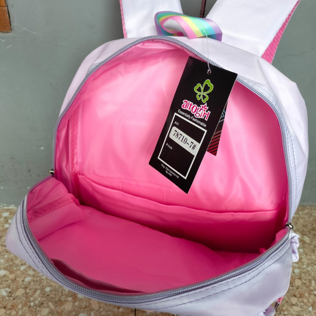 Tas Ransel Backpack Sekolah Anak Perempuan Alto Girl Original Unicorn Girl Power