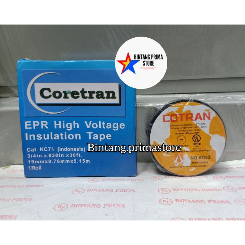 Set Rubber Coretran KC71 dan Isolasi Cotran KC63