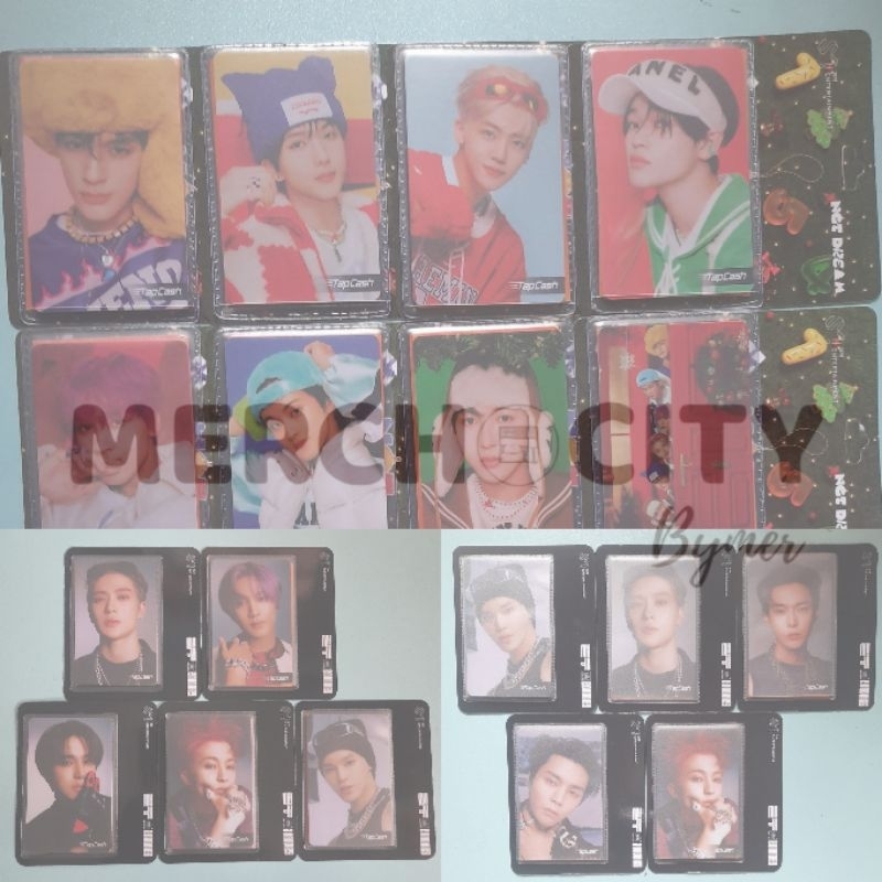 NCT 127 WAYV DREAM RED VELVET x BNI TAPCASH PHOTOCARD PC OFFICIAL INDONESIA CASHBEE