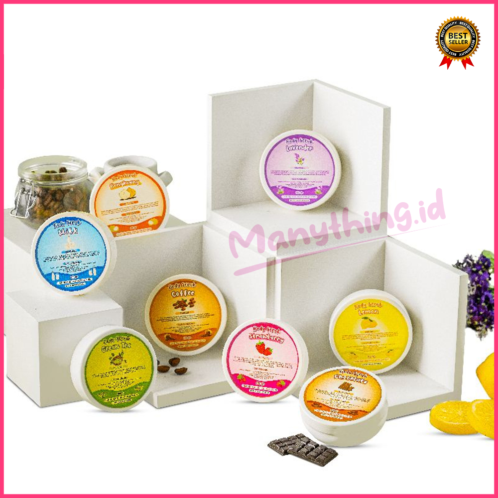 [BPOM] BODY SCRUB ALA SALON 100 GRAM / LULUR BADAN BY ACL / LULUR MANDI BRIGHTENING BODY SCRUB