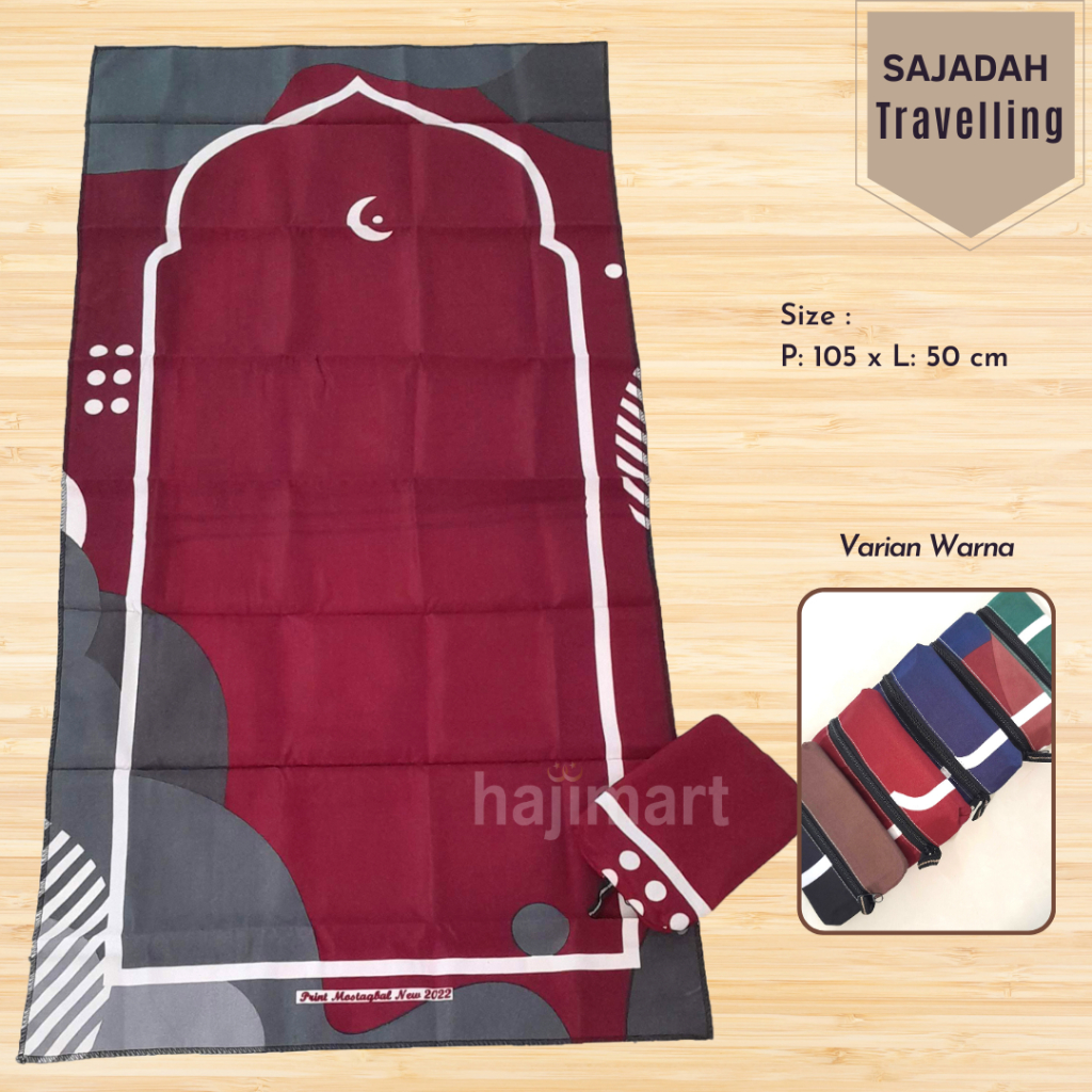 SAJADAH TRAVELLING / SAJADAH TRAVEL/ SOUVENIR TAHLILAN/ SOUVENIR HAJI UMROH