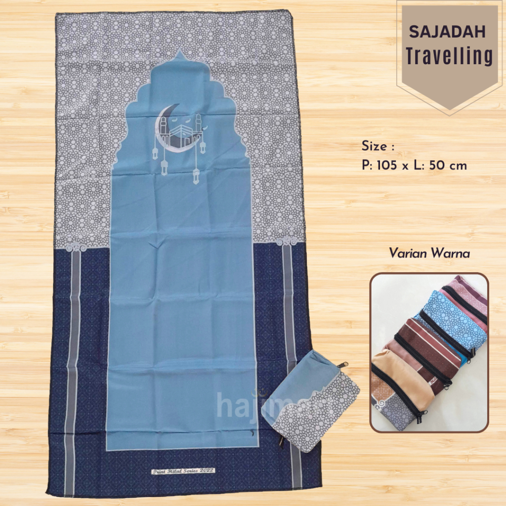 SAJADAH TRAVELLING / SAJADAH TRAVEL/ SOUVENIR TAHLILAN/ SOUVENIR HAJI UMROH