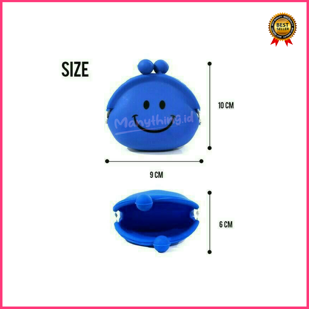 Dompet Koin Karakter Lucu Jelly Silicone Silikon Coin Dompet