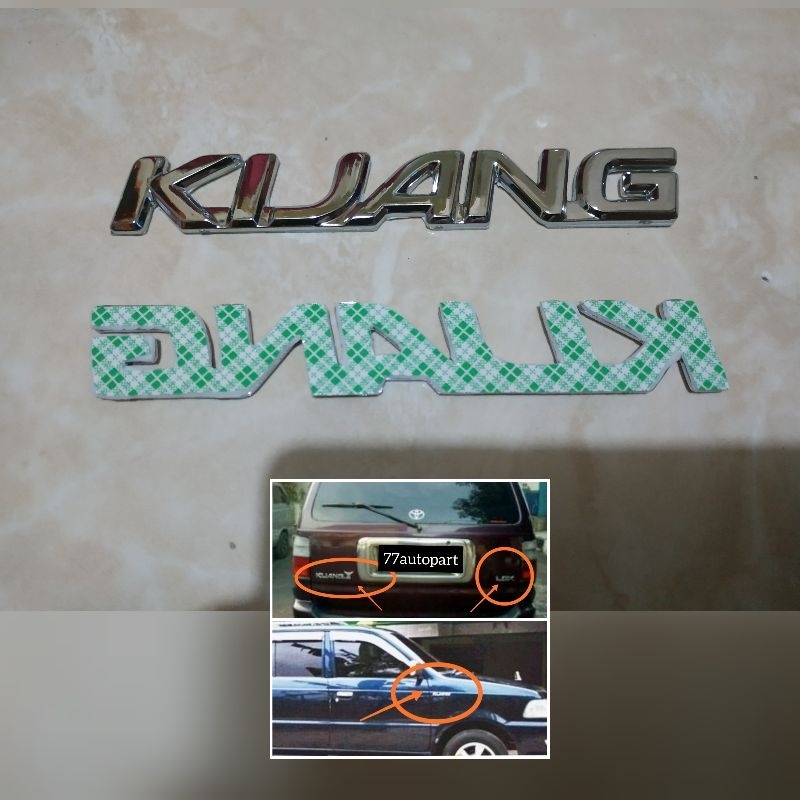 emblem kijang untuk kapsul harga satuan