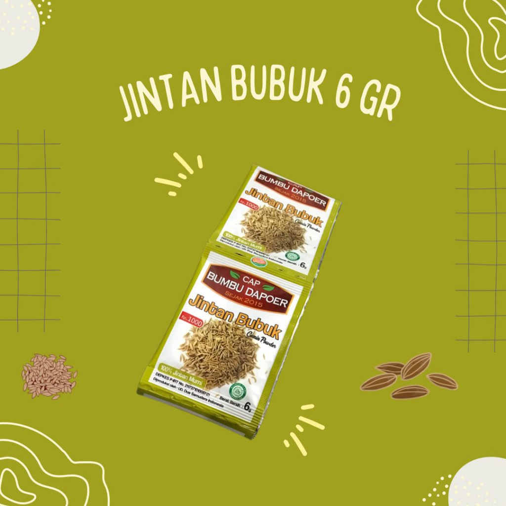 

BUMBU DAPUR JINTAN BUBUK 6G