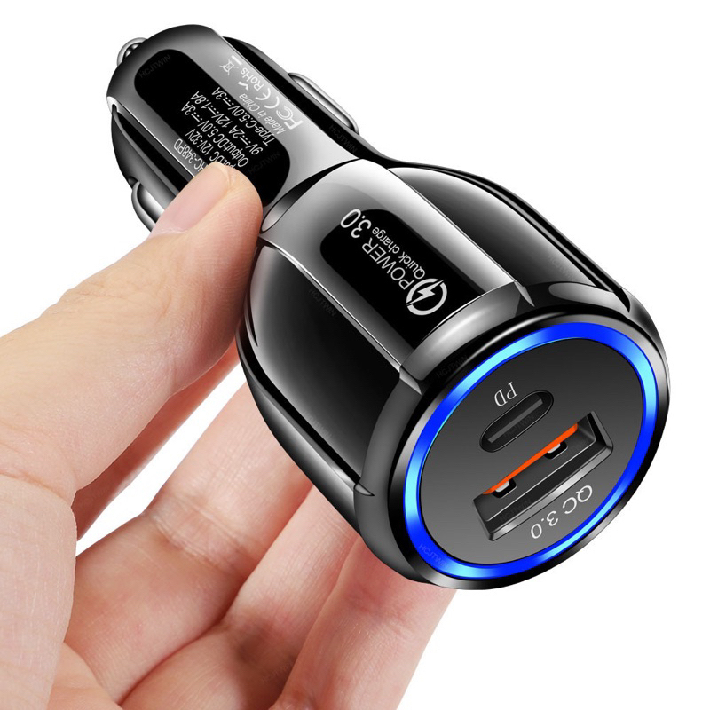 PROMO SAVER MOBIL VIBOX WGS/G33PD Car Charger Adaptor Charger Mobil Power Fast charging