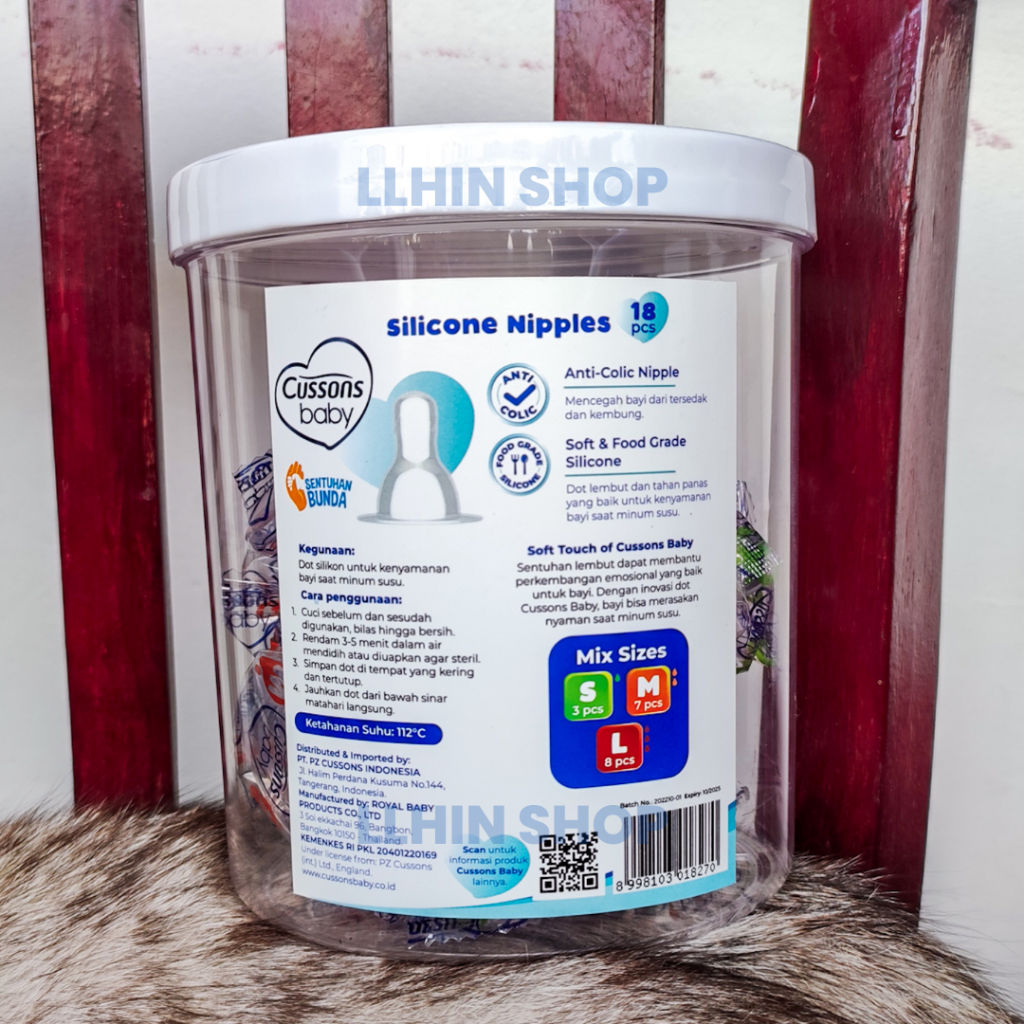 CUSSONS Baby Nipple Silicone