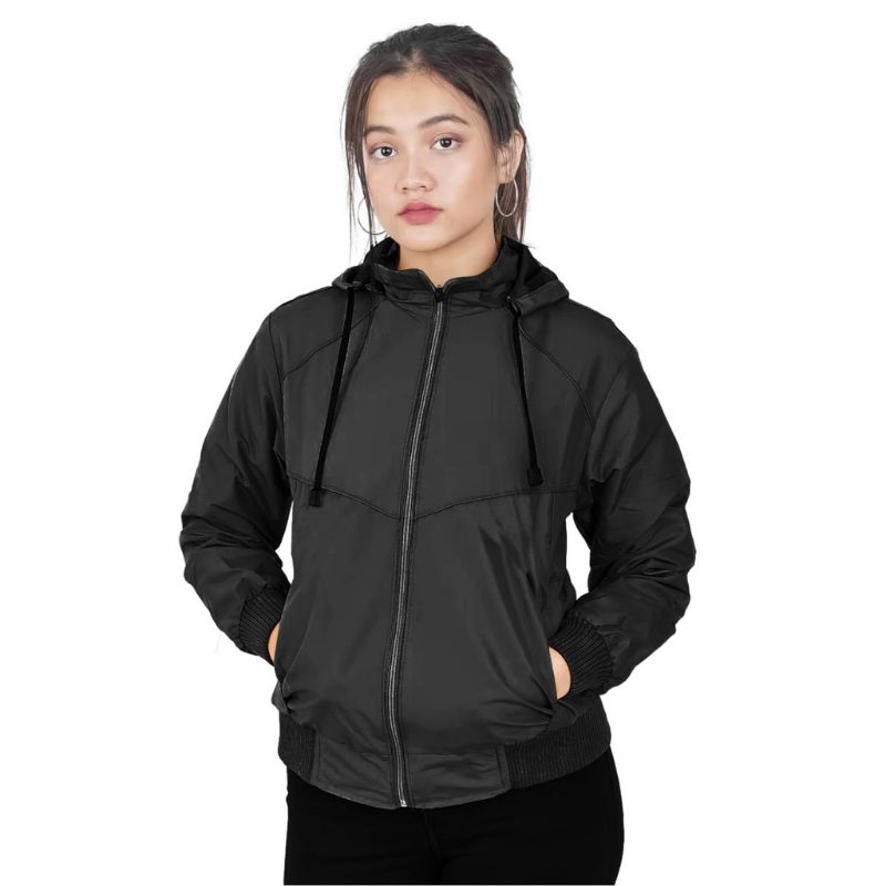 JAKET PARASUT WANITA KEKINIAN OUTDOOR JAKET MUSIM DINGIN WATERPROOF OUTERWEAR DISTRO