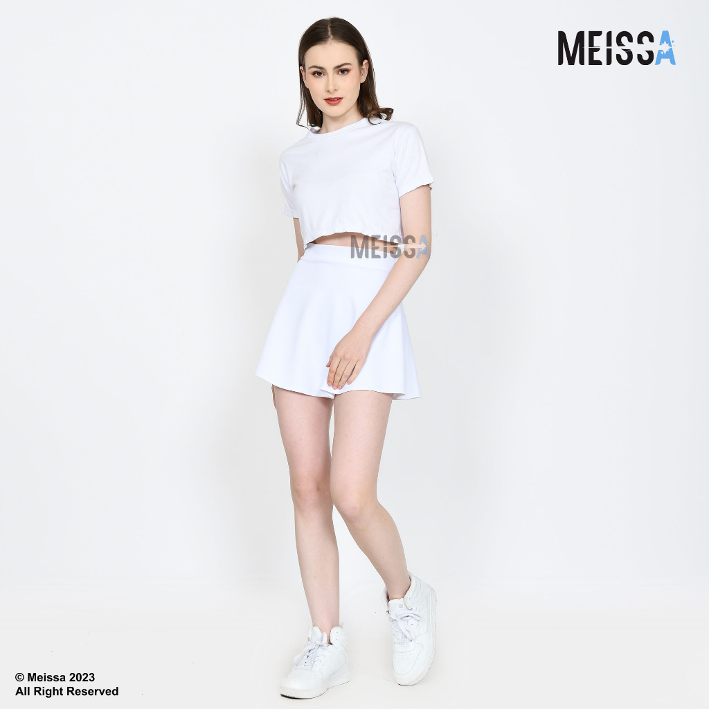 MEISSA Rok Mini Korea Rok Kasual Rok Olahraga Senam Gym Yoga Zumba Scuba Premium