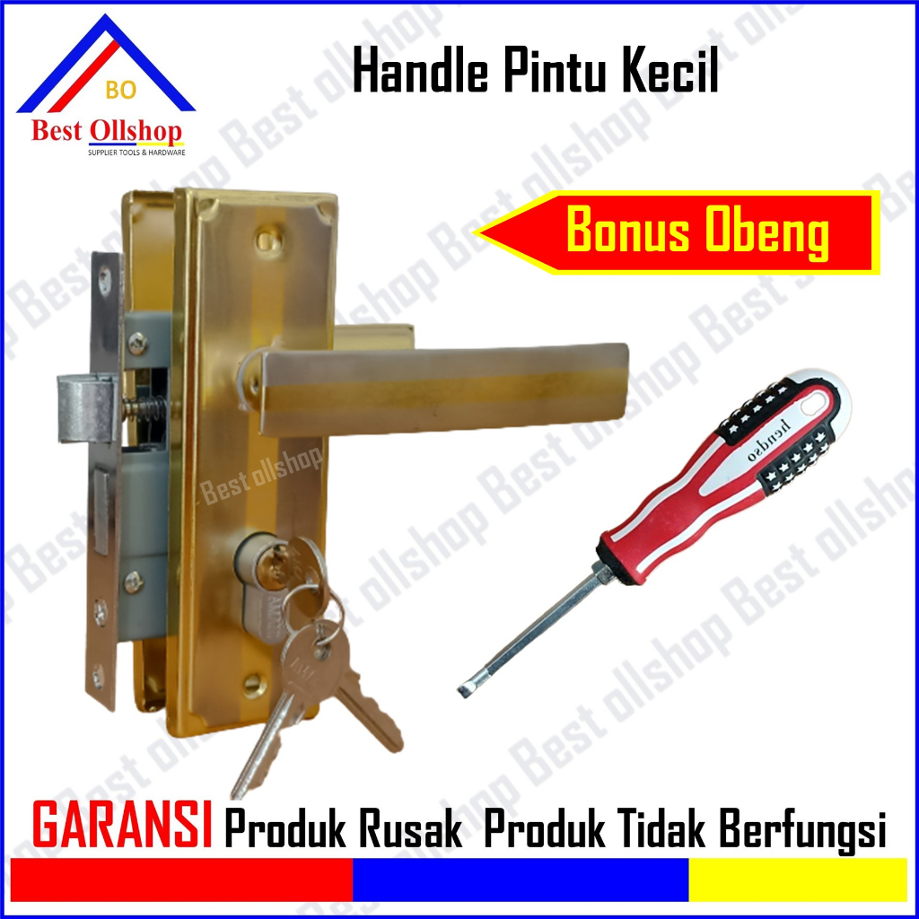 Kunci Pintu Rumah Handle Slot Set Kecil 01 Gp