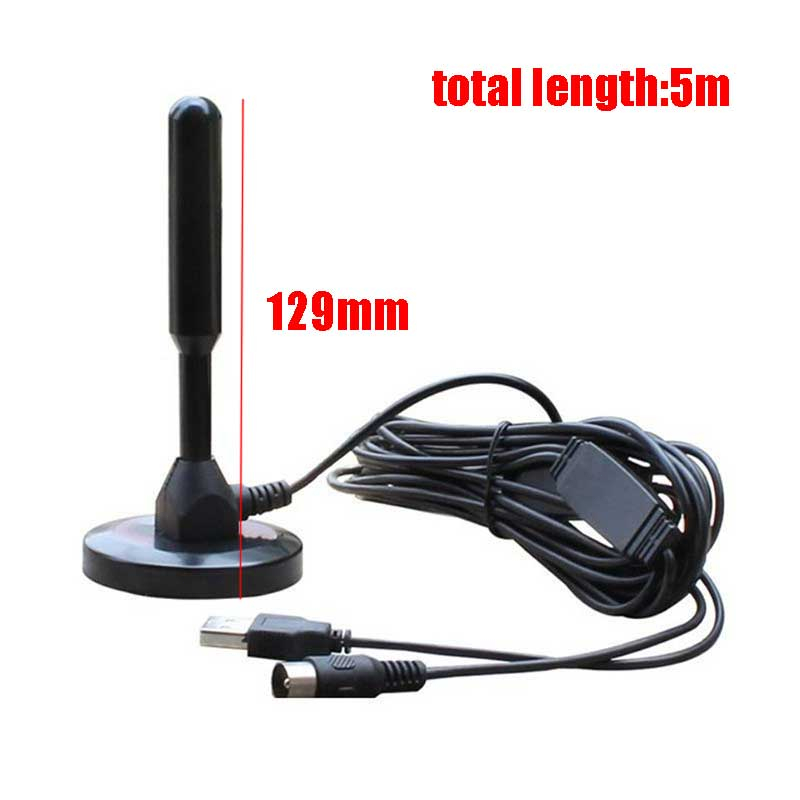 Antena TV Digital Indoor USB Digital TV Antenna HDTV Aperture TV Apertper 5 Meter