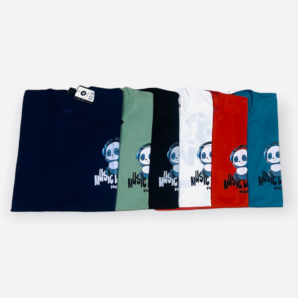 KAOS DISTRO MOTIF PANDA ALL SIZE 𝗠𝗖𝗡 SKN