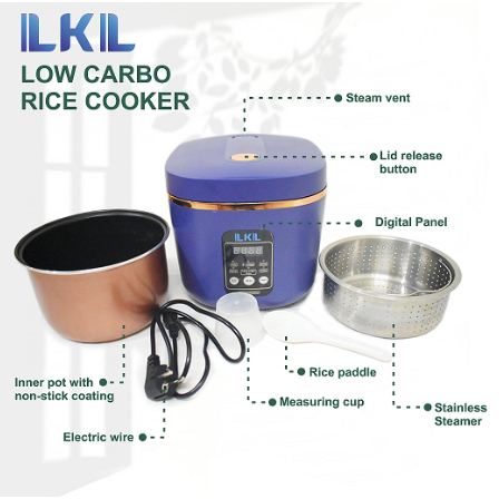 ❤ IJN ❤ 1.2L Rice Cooker Magic Com Penanak Nasi Sehat Multifungsi low carbo Kapasitas Besar hemat listrik